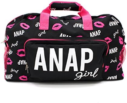 Amazon Anap Girl リップ総柄ボストンバッグ Anap Girl アナップガール ショルダーバッグ ポシェット
