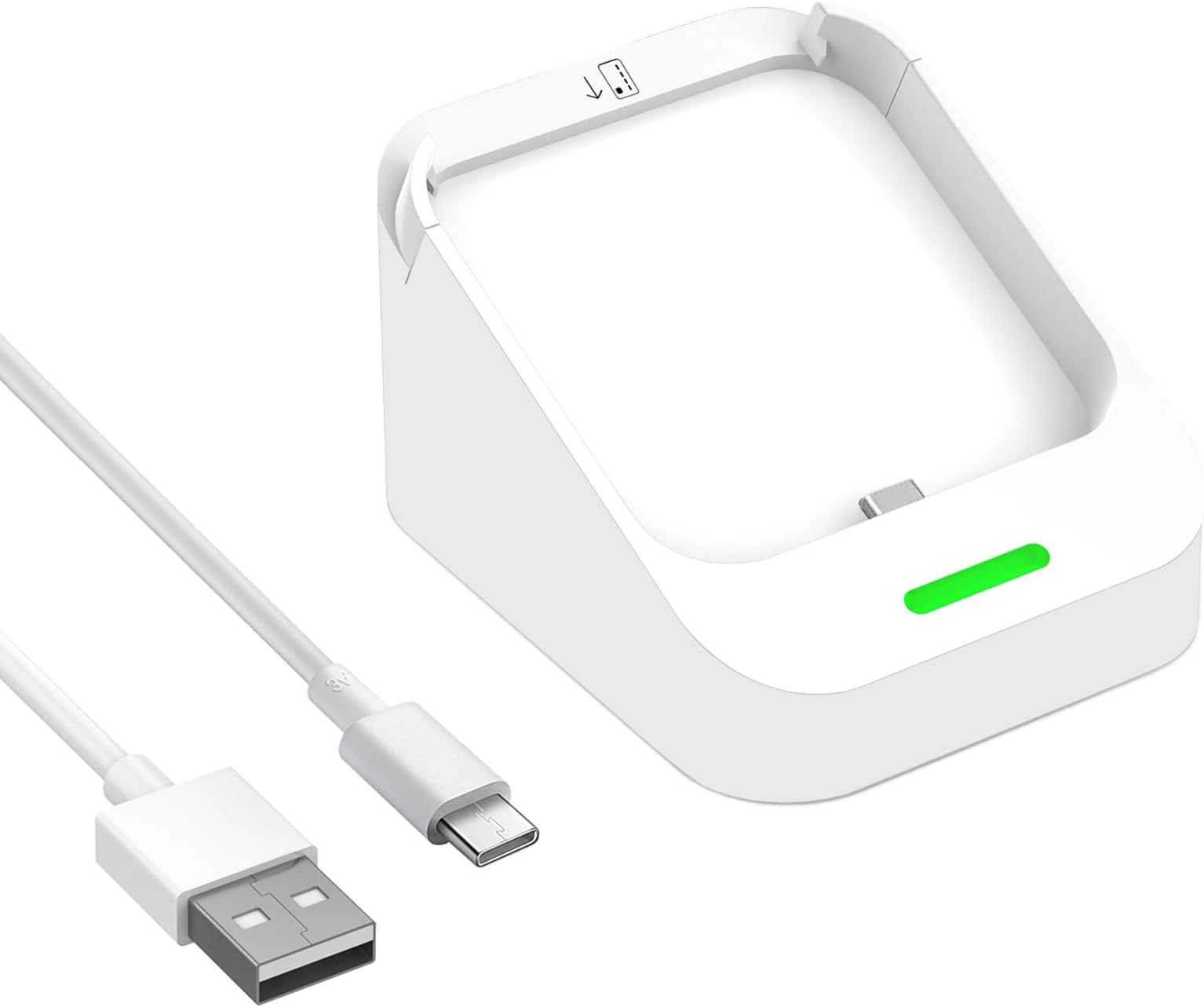 Square Dock for Square Reader 2nd Generation, Holder Stand Dock with Smart Anti-Sleep Button Portable Size Anti-Slip (Device not Included)