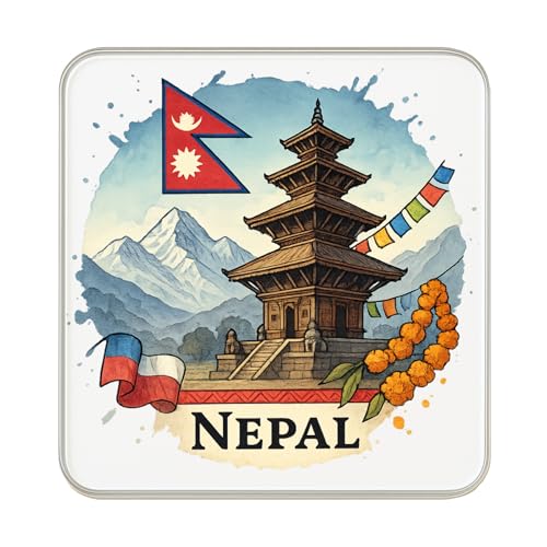 Imán de Nepal para nevera y decoración de cocinas viajeras 2