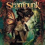 Steampunk Fairies Coloring Book for Adults: Relax and Indulge in the nostalgia of Victorian flair