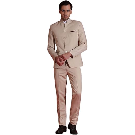 Mens 2-Piece Suit Set - Regular Fit Blazer + Trouser
