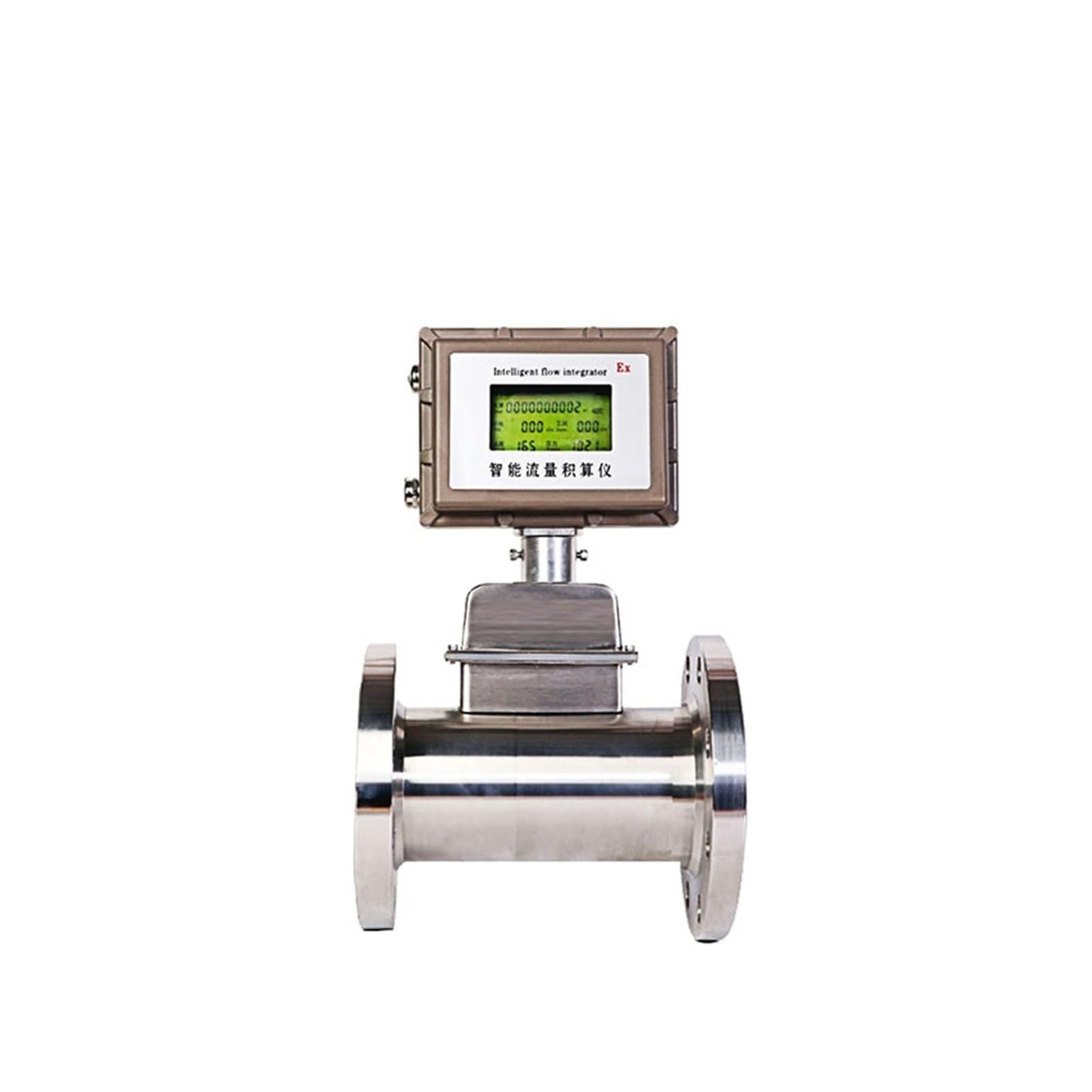 Caudalímetro De Turbina De Gas Con Pantalla LCD Y Compensación De Temperatura Y Presión. Caudalímetro De Gas Natural DN25-100. Medición y respuesta rápidas(DN32)