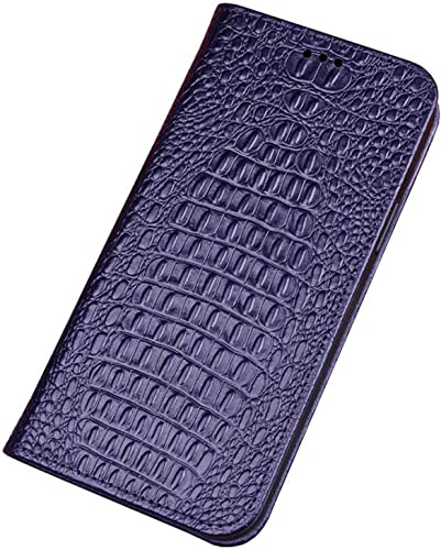 Étui portefeuille en cuir iPhone 14 Plus bleu pour votre quotidien