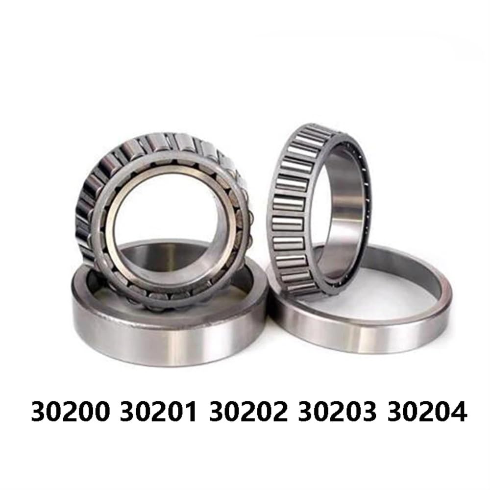1PCS 30200 30201 30202 30203 30204 Single Row Design Tapered Roller Bearings Cone Bearing 7202E 7203E 7204E 7205E(30200)
