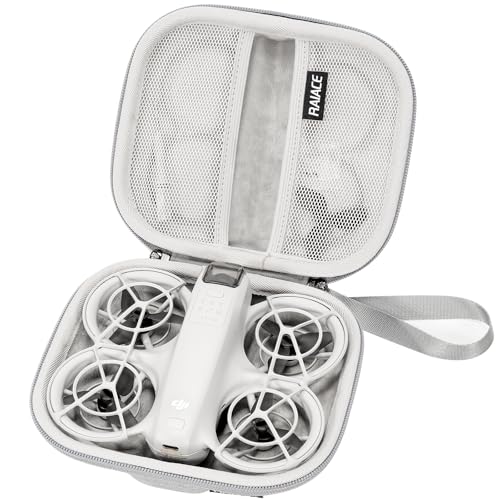 Mini custodia rigida compatibile con DJI Neo Mini Drone. Non include droni e accessori - grigio