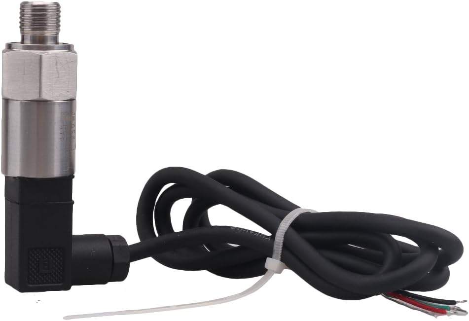 Stainless Steel Pressure Transmitter Pressure Transducer Sensor 0-10bar 24VDC G1/4 0-10V Output