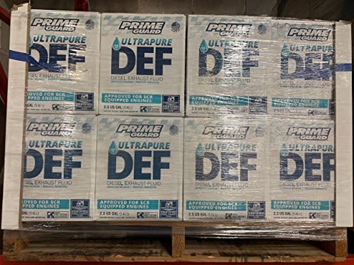Belgrade Prime Guard PRIM00250 DEF Diesel Exhaust Fluid, 2.5 Gallon Box, Pallet of 50 Cases (125 gallons) (10)