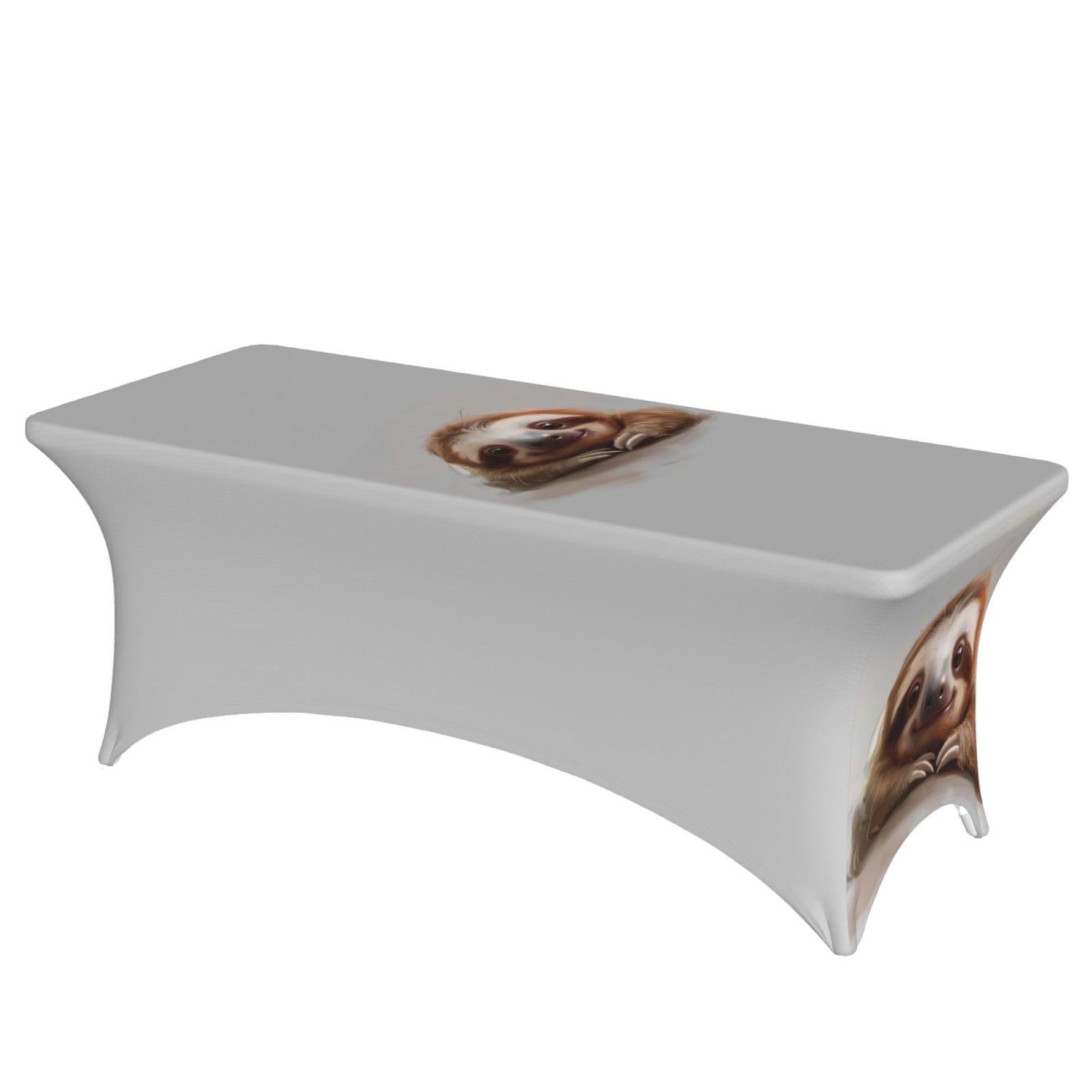 Nappe rectangulaire élastique paresseux ajustable pour table de pique-nique