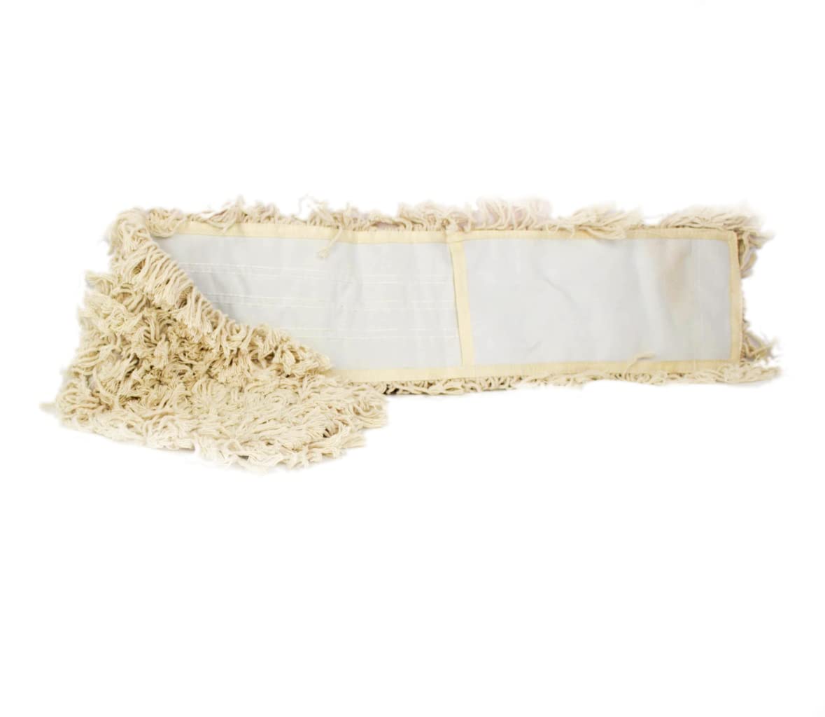 Bsafe 5pz Frangia in Cotone Normale, con Tasche, Radazza Pulizia Pavimento. (5, 80cm)