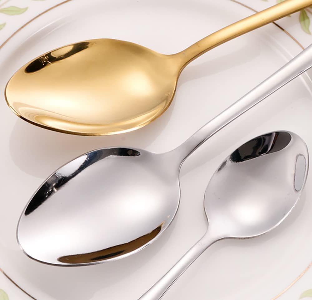 Amazon | 銀製品セット、 カトラリー 銀製品 フォークとスプーン 調理