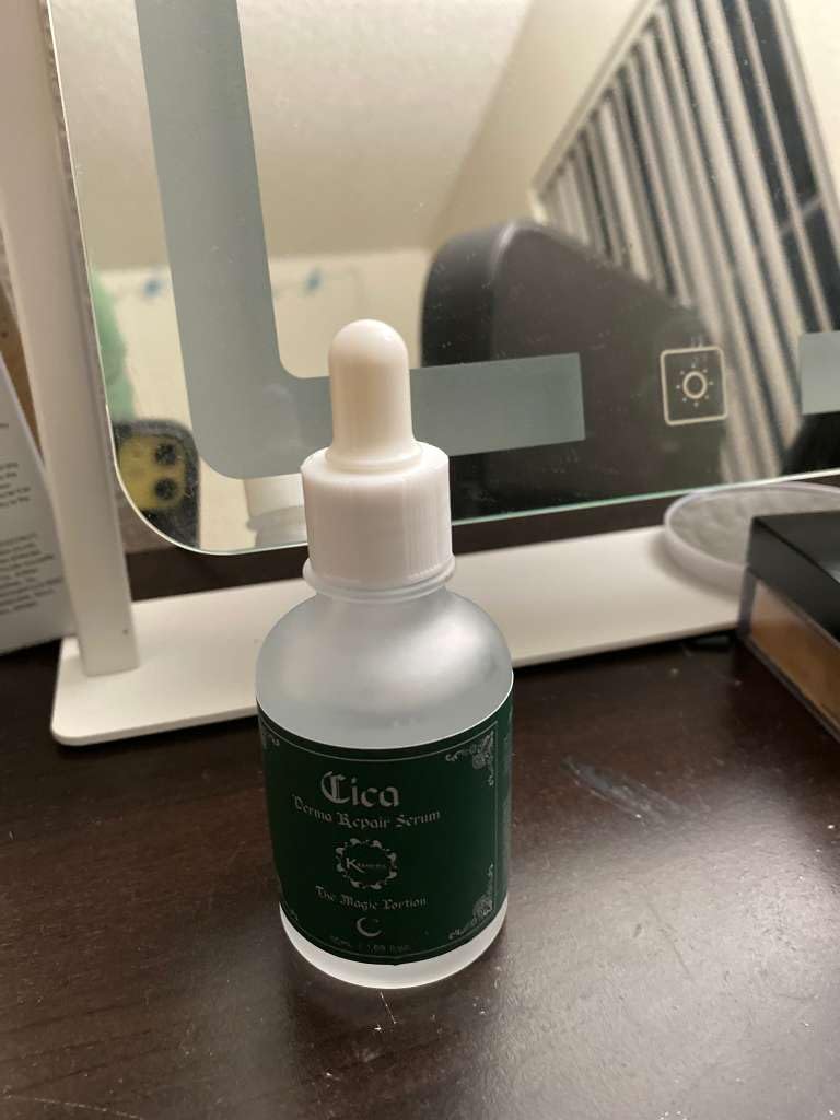 KRANICELL Cica Derma Repair Serum, Centella Asiatica Leaf Water 58%+Niacinamide 4%+ Beta-Glucan Serum, Korean Skin Care 1.69 fl. oz. Vegan skin for Hydrating, Skin Elasticity, Repair Damaged Skin
