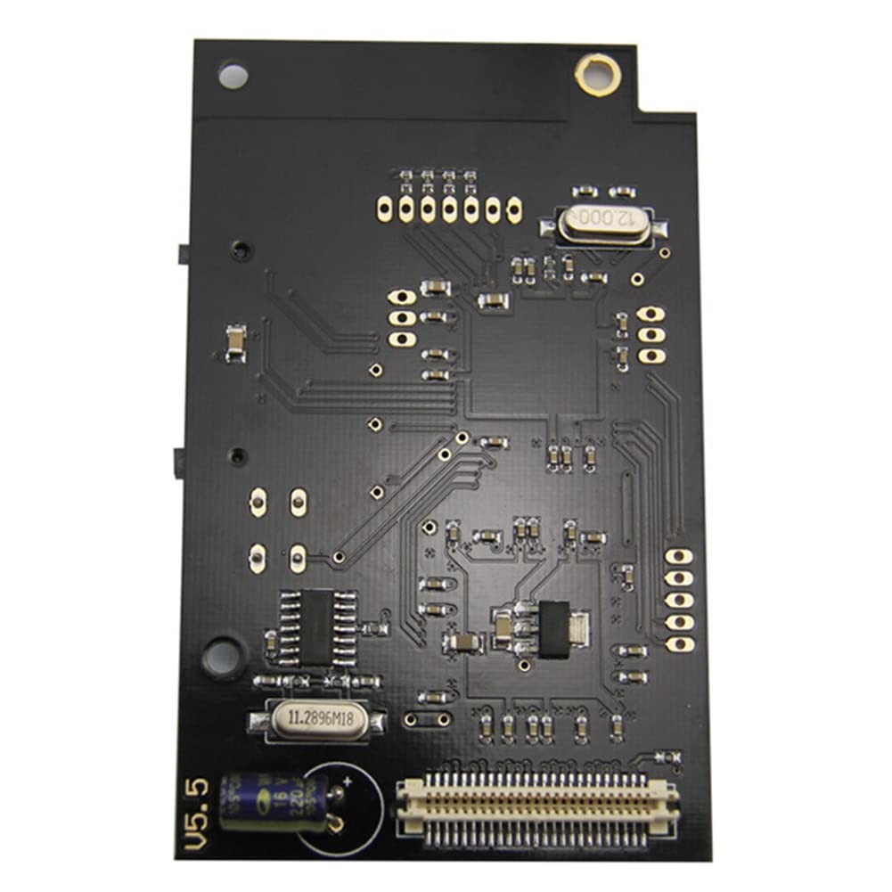 DC V5.15B GDEMU Simulationsplatine für Optische Laufwerke für Dreamcast und Farbenfrohes Remote-SD-Kartenmontageset für GDEMU (Blau)