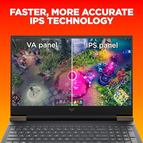Image of HP Victus Gaming Laptop, 11th Gen Intel Core i5-11400H, 4GB GTX 1650 GPU, 16.1-inch (40.9 cm), FHD, IPS, 144Hz, 8GB DDR4, 512GB SSD, 300 nits, Backlit KB, B&O (MSO, Silver, 2.48 kg), d0310TX