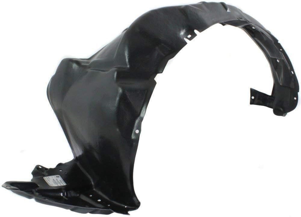 Parts N Go Prius Front Fender Liner Left Driver Side LH Splash Guard 2010-2015 - TO1248158, 53876-47030, 53876-47070