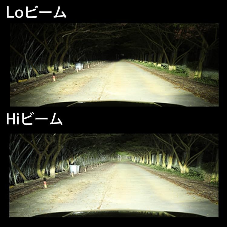 Amazon | LEDヘッドライト H4 M3 LED Hi/Lo バルブ バイク用 GSX-R400R