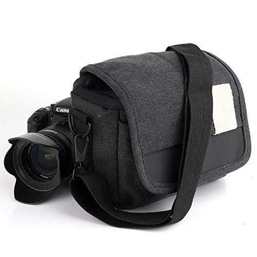 DSLR Kamera-Schulter-Beutel, SLR Leinwand Foto Handtasche Objektivtaschen Stoß- Digitalkamera Taschen,D