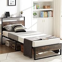 Beemyiベッドフレーム セミダブルベッド 2口コンセント 1USB 51v6KcD3ENL._SS200_.jpg