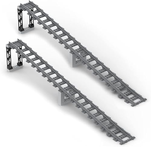 City Schienen Bausteine Set, City Schienen Erweiterungsset City Zug Schienen Zubehör Klemmbausteine Kompatibel mit dem Marktführer City Schienen Bausteine Set, City Schienen Erweiterungsset City Zug Schienen Zubehör Klemmbausteine Kompatibel mit dem Marktführer