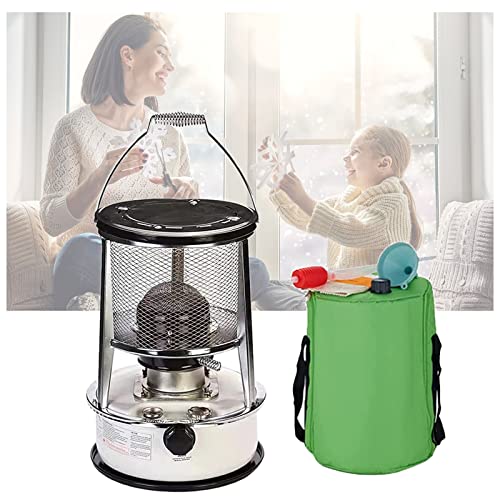 Poêle à kérosène et réchaud de camping 6L idéal pour les soirées en extérieur