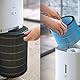 Philips Original 3-in-1-Filter, NanoProtect HEPA, behandelte Aktivkohle und Vorfilter, 12 Monate Lebensdauer, schützt Sie vor Pollen, Staub, PM2,5, Tierhaaren, Formaldehyd, H2S, NH3 und TVOC (FY3437)