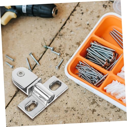Clips pivotants acier inoxydable remplacement douche hôtel - 7