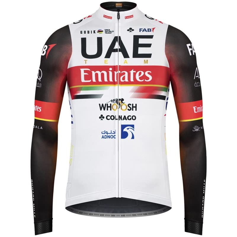 Maillot Cyclisme Homme,Respirant Maillot Velo Homme Manches Longues SéChage Tenue Homme Velo Maillots De Cyclisme Homme