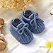 DovFanny Baby Booties Newborn Baby First Shoes Cozy Warm Knit Soft Booties for Toddler Infant Boy Girl (Navy Blue, Infant, 0 Months, Age Range, US Footwear Size System, 3 Months, Medium)