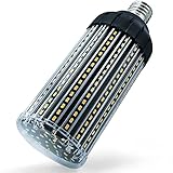 Wenscha E39/E40 LED Corn Light Bulb Daylight 100W 9600 Lumen Super Bright 700 Watt Halogen Equivalent Aluminum Corn Light for Indoor Outdoor Large Area Garage Porch 3000k (Warm White)