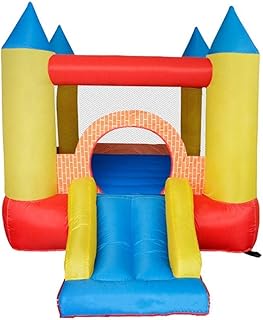 Inflatable Castle for Kids Parent-Child Inflatable Castle Outdoor Children Large Inflatable Water Slide Supermarket Entertainment Castle Fortress Bouncy Castle