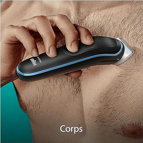 Image of Braun Series 5 All-in-One Beard Care Bodygroomer Set, Trimmer /Hair Trimmer Men, Hair Trimmer, 10-in-1 Beard Trimmer (Recyclable Packaging), 100 Minutes Runtime, Gift Man, MGK5445