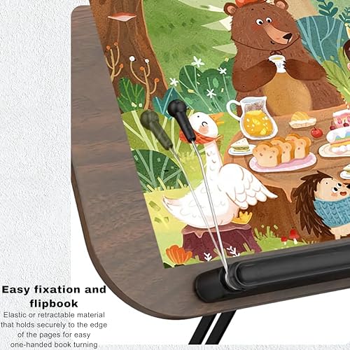 Image of Sunchhaya New Book Stand for Reading, Writing, Painting and Used As Laptop Stand for Desk, Multi-Purpose Book Reading Stand with Adjustable Height-Angle (BG-4)