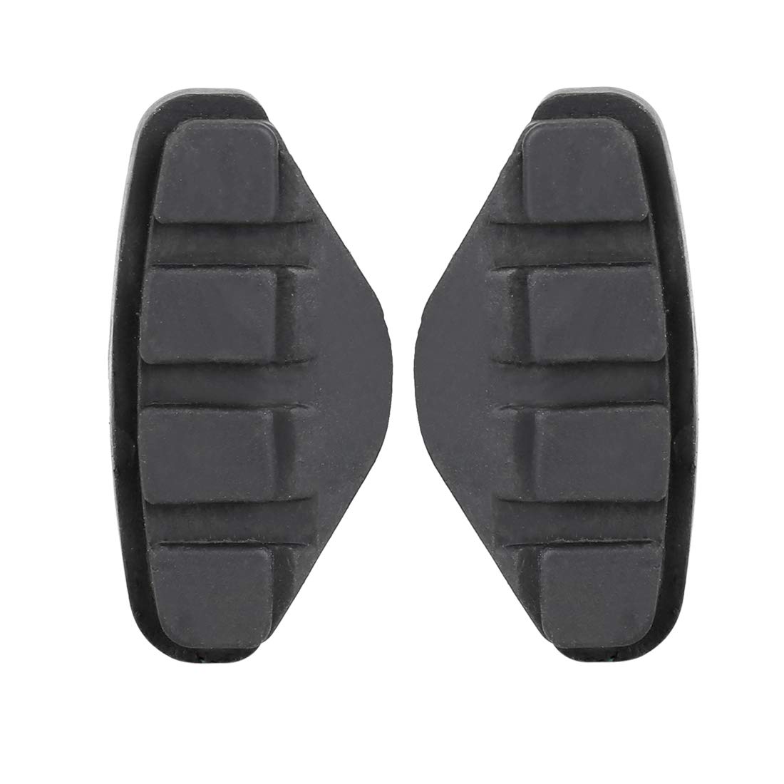 X AUTOHAUX Pair Bike Brake Pads Bicycle Block Mountain Bike MTB 45mm Black - Image 4