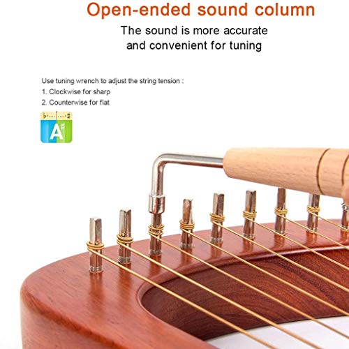 Harpen Box-type Klein Snaarinstrument, Een Klassieke Harp Met Een Molenpatroon, Betaalbare Accessoires Voor Snaren… - Image 4