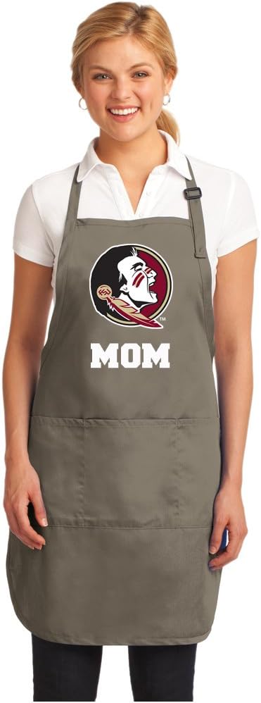 Broad Bay Florida State Mom Apron FSU Mom Logo Gift for Her