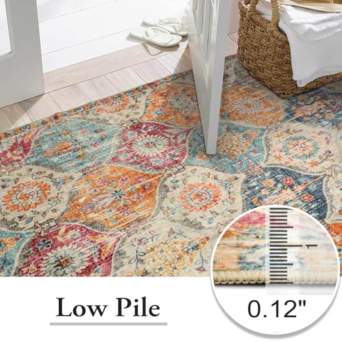 Image of Lahome Moroccan Washable Rugs 8x10, 8x10 Rugs for Living Room Bedroom