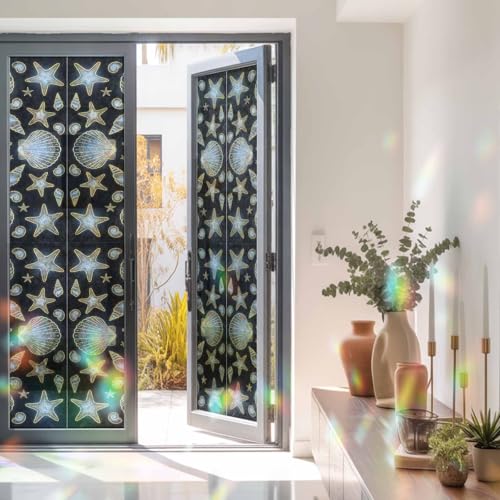 Vinilo decorativo para ventana Rainbow 17.7 x 78.7 pulgadas miniatura 2