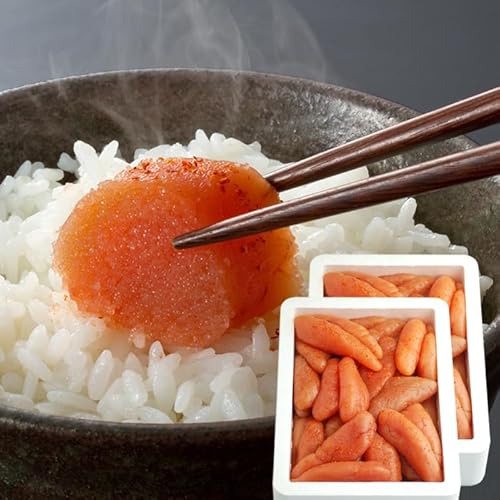 大容量 「 無着色 辛子明太子 」 1kg×2個 計2kg (一本物・切れ子込み) 訳あり 明太子 めんたいこ 博多 ふくいち 福岡