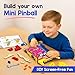 Smartivity DIY Mini Pinball for Kids Ages 6 to 12 Years | Build Your Own - Hand Held Pinball Game I Christmas & Birthday Gift for Boys & Girls | STEM Toy for Kids 6, 7, 8, 9, 10, 11, 12 Years Old