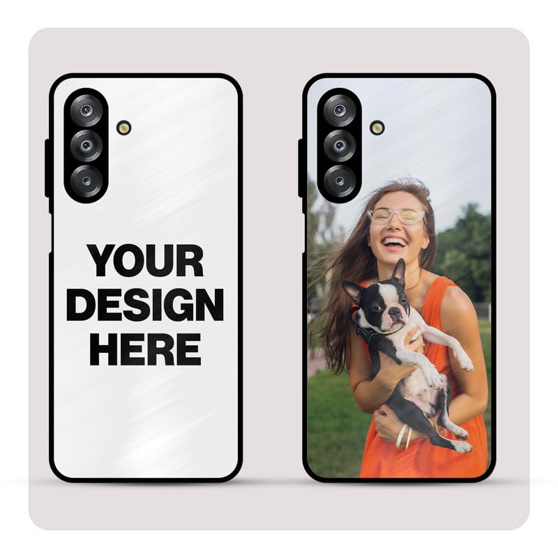 Image of Personalized Back Cover for Samsung Galaxy M16 | Custom Case with Name, Photo or Logo | PrintShield Hybrid with Soft TPU Grip & Scratch Protection