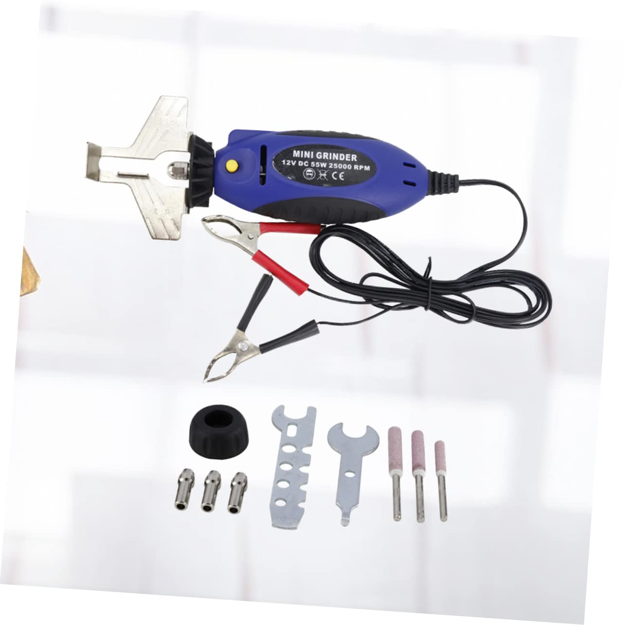Mini Rectificadora De Cadena Eléctrica De Herramienta De Afilado Manual Con Llave y Piedra De Afilar Para Afilador De Motosierra Eléctrico