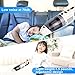 Handheld Cordless Vacuum Cleaner, FUJIWAY 7500PA Strong Suction Wet Dry Use Portable Rechargeable Car Vacuum Cleaners with 120W Cyclonic Motor, Hand Held Vac for Home Car Pet Hair And Office Cleaning
