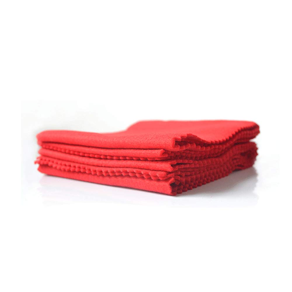 Housse De Clavier Piano En Flanelle - 119x14cm - Rouge - Protection Contre Poussière Et Rayures