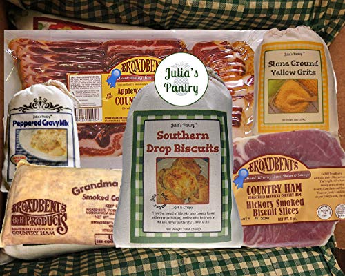 Exclusive Discount 50% Price Country Breakfast - Country ham slices and sausage salt cured and hickory smoked. Kentucky Applewood smoked bacon, biscuits, yellow grits and peppered gravy. Super Cheap 🛒 Country Breakfast - Country ham slices and sausage salt cured and hickory smoked. Kentucky Applewood smoked bacon, biscuits, yellow grits and peppered gravy.