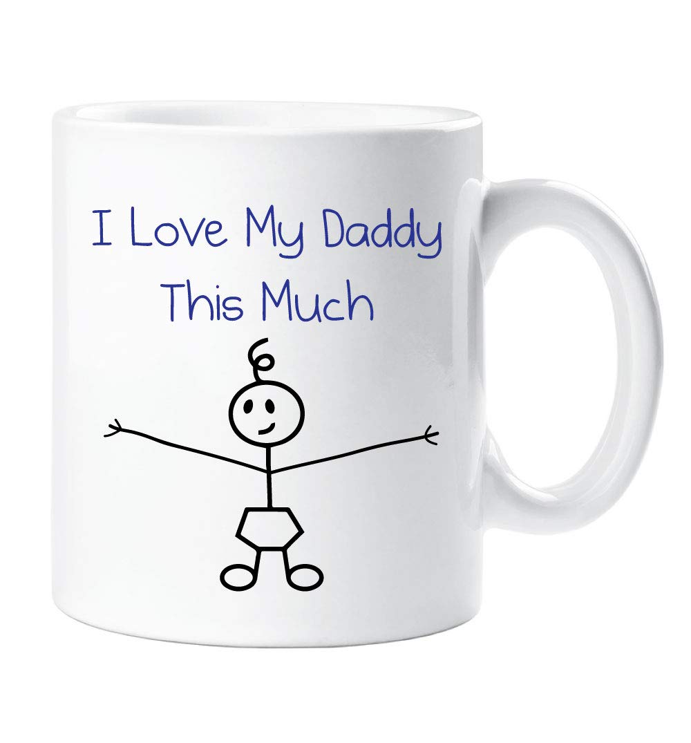 60 Second Makeover Limited I Love My Daddy This Much Boys Mug Fathers Day Son Gift