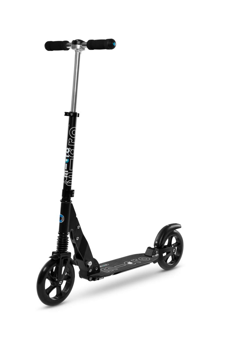 Micro | Trottinette Suspension | Adulte/Ados | Guidon Ajustable | Grandes Roues | Pliable | 14+ Ans