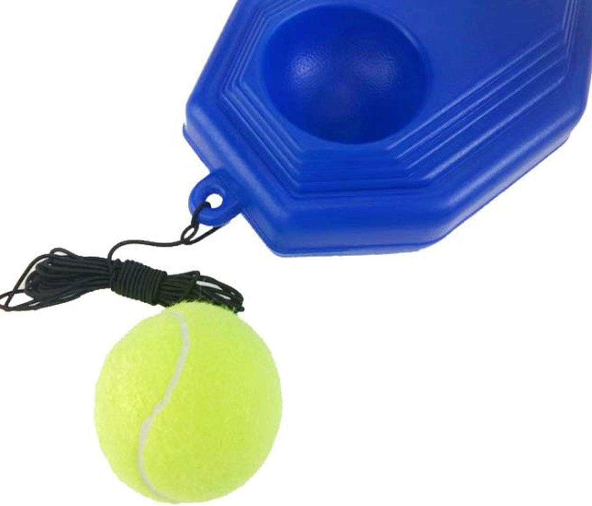 IYWISH Tennis Trainer Rebounder Ball Trainer Baseboard with Long Rope Tennis Trainer Exercise Base Equipment Solo Equipment Practice Training Aid Serve Hopper Sport Training Tool for Kids Beginner : Sports & Outdoors