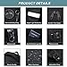 LIWAG Extra Large Business Travel Backpack, Anti Theft Water Resistant College Backpack Computer Bag Fits 17.3Inch Laptop Notebook, Blue