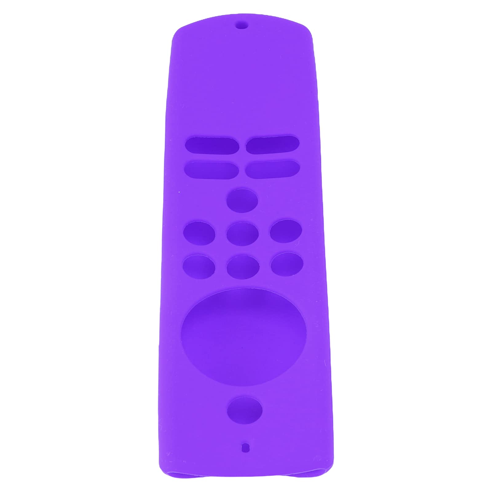 Funda Protectora para Mando a Distancia, Funda para Mando a Distancia con Correa de Mano, Fundas Antideslizantes de Silicona a Prueba de Golpes para Mando a Distancia Fire TV Stick Lite(Púrpura)