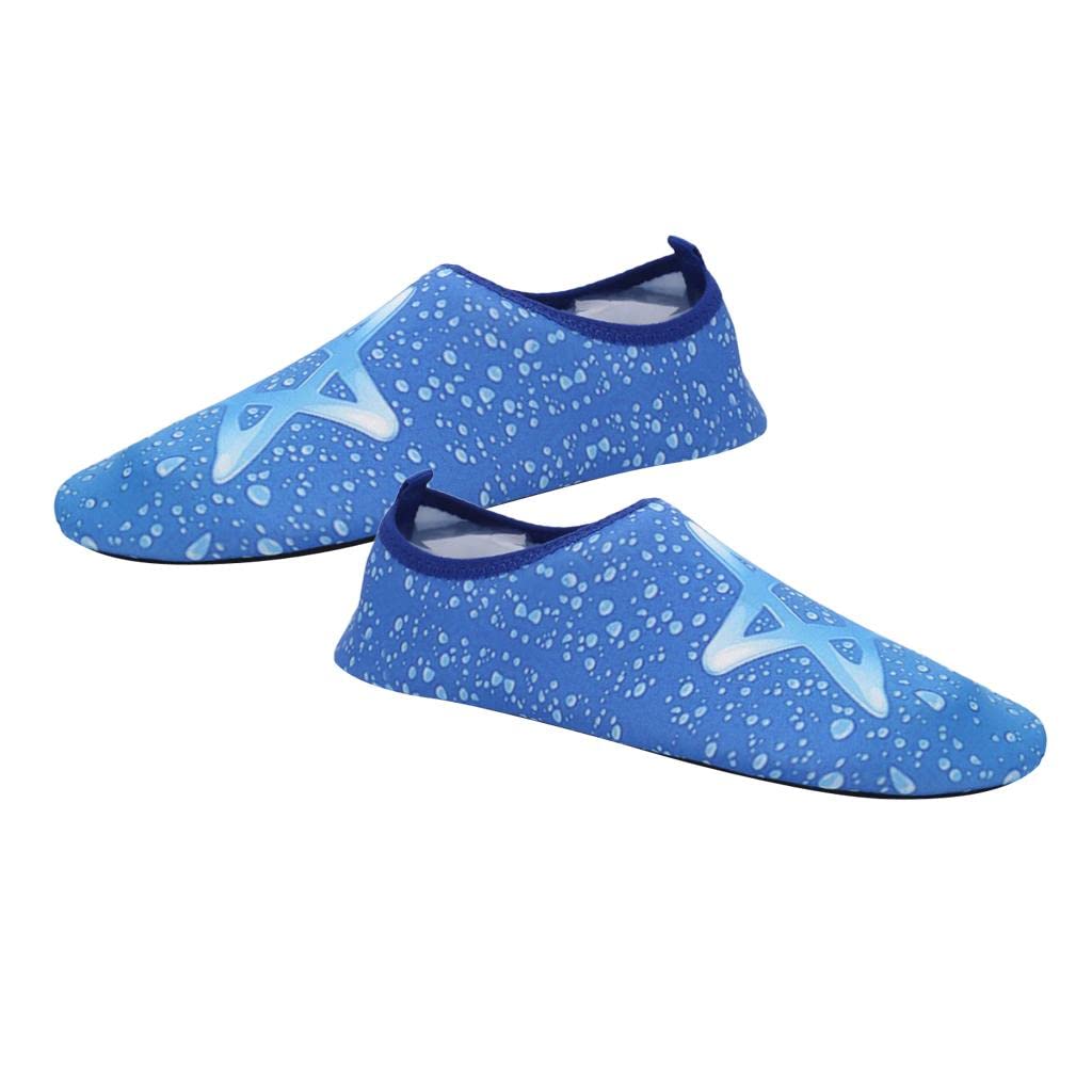 TRENDYNEST Unisex Non-Slip Water Shoes for Swimming Diving Yoga Fitness Blue 41 42-image-37