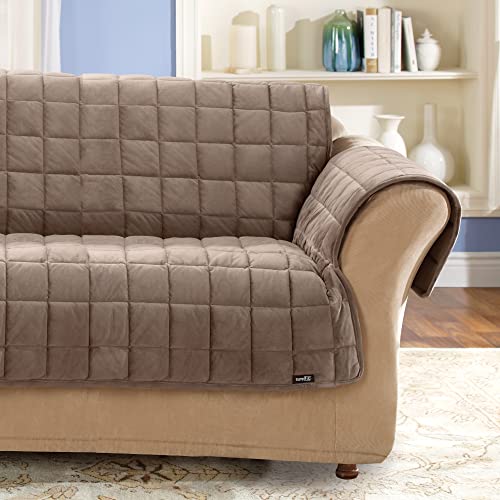 Surefit Deluxe Pet Sofa Furniture Cover In Sable #TOP3